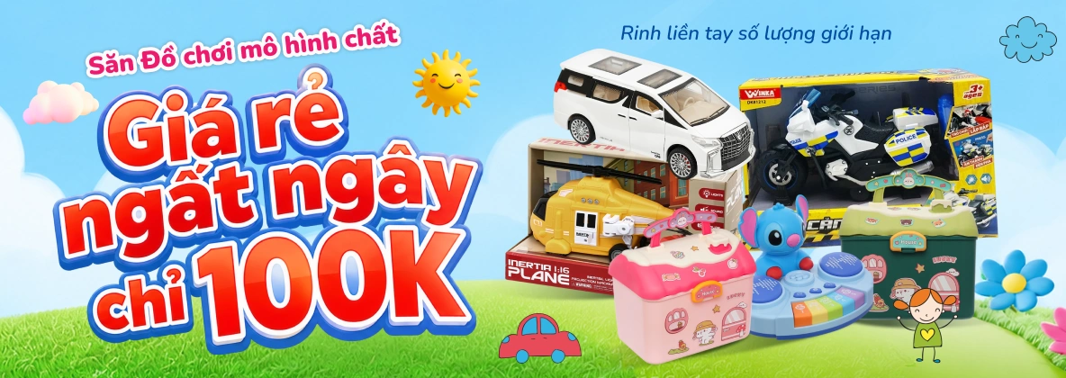 Săn Đồ chơi mô hình chất - Giá rẻ ngất ngây chỉ 100K T9